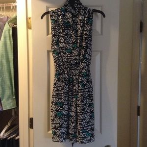 Black, White & Green Collective Concepts Dress!